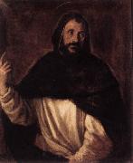 TIZIANO Vecellio St Dominic  st Germany oil painting reproduction